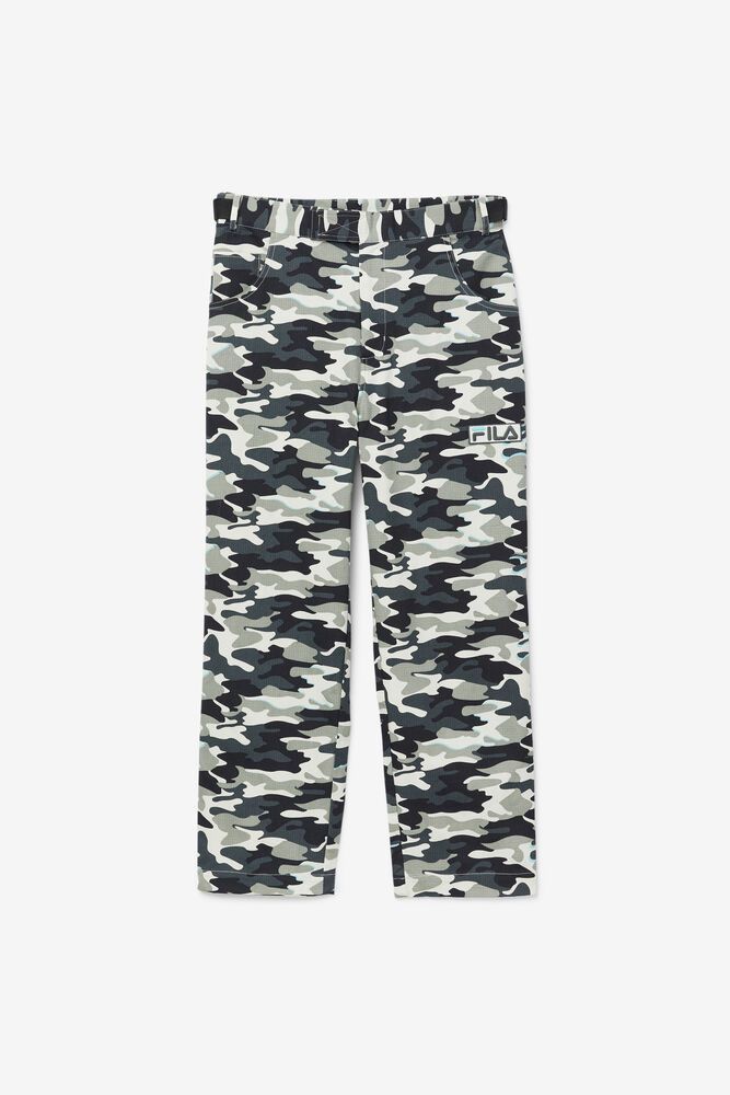 Pantaloni Fila Barbati Negrii Brigade Camos GBLE-40719